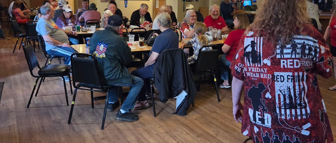 A full room enjoying BillyO's karaoke night at the Wesleyville American Legion